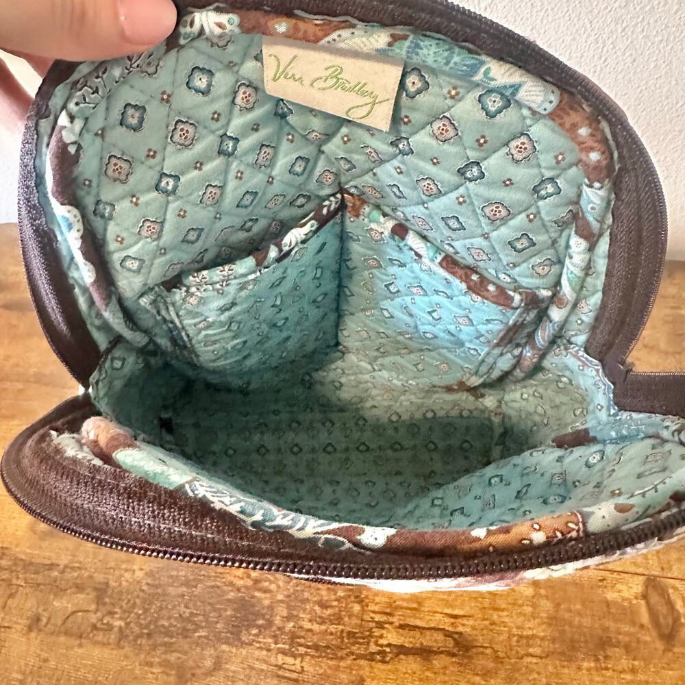 Vera Bradley Quilted Backpack Java Floral - image 5